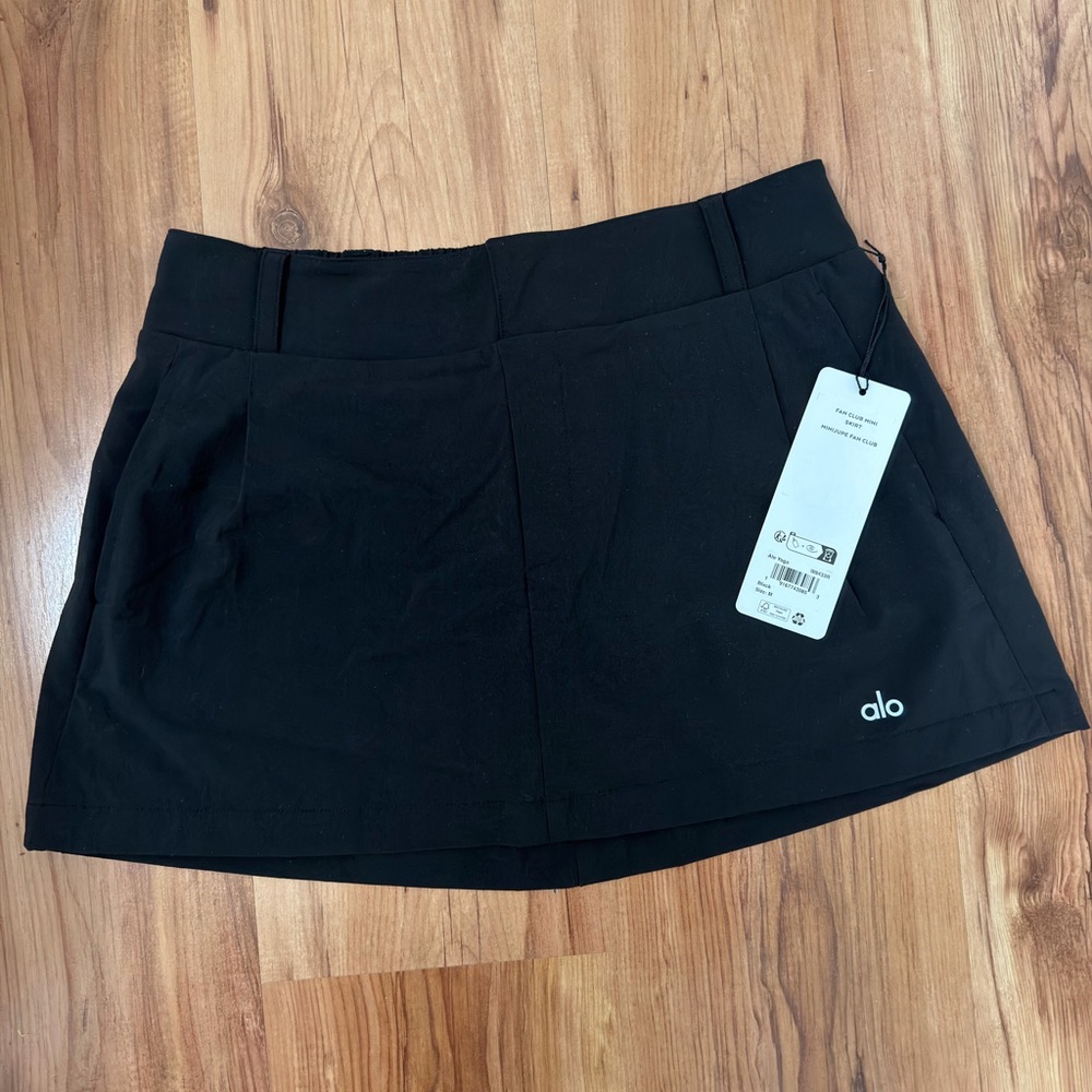 ALO Yoga Black Mini Skirt